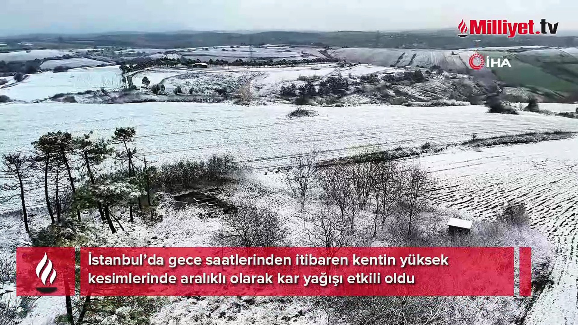 İstanbul'da kar etkili oldu! İşte beyaza bürünen ilçeler...